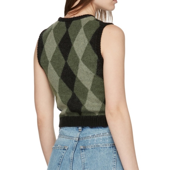 KSUBI green sweater vest/gilet - Picture 2 of 8